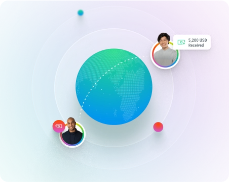 B2B外贸收结汇 - account transfer box img account transfer box img