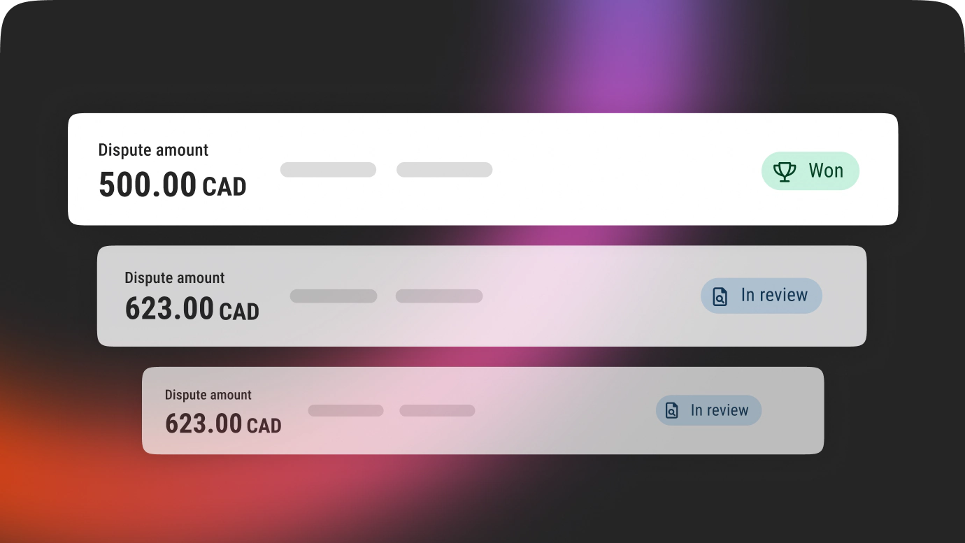 Get paid on your website - Disputes Disputes