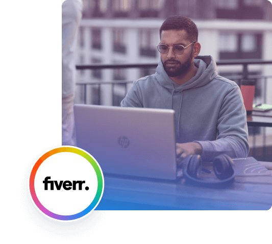 Get paid by Fiverr - fiverr header fiverr header