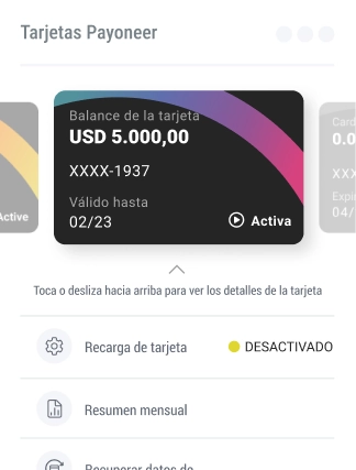 La cuenta Payoneer - pay your way es pay your way es