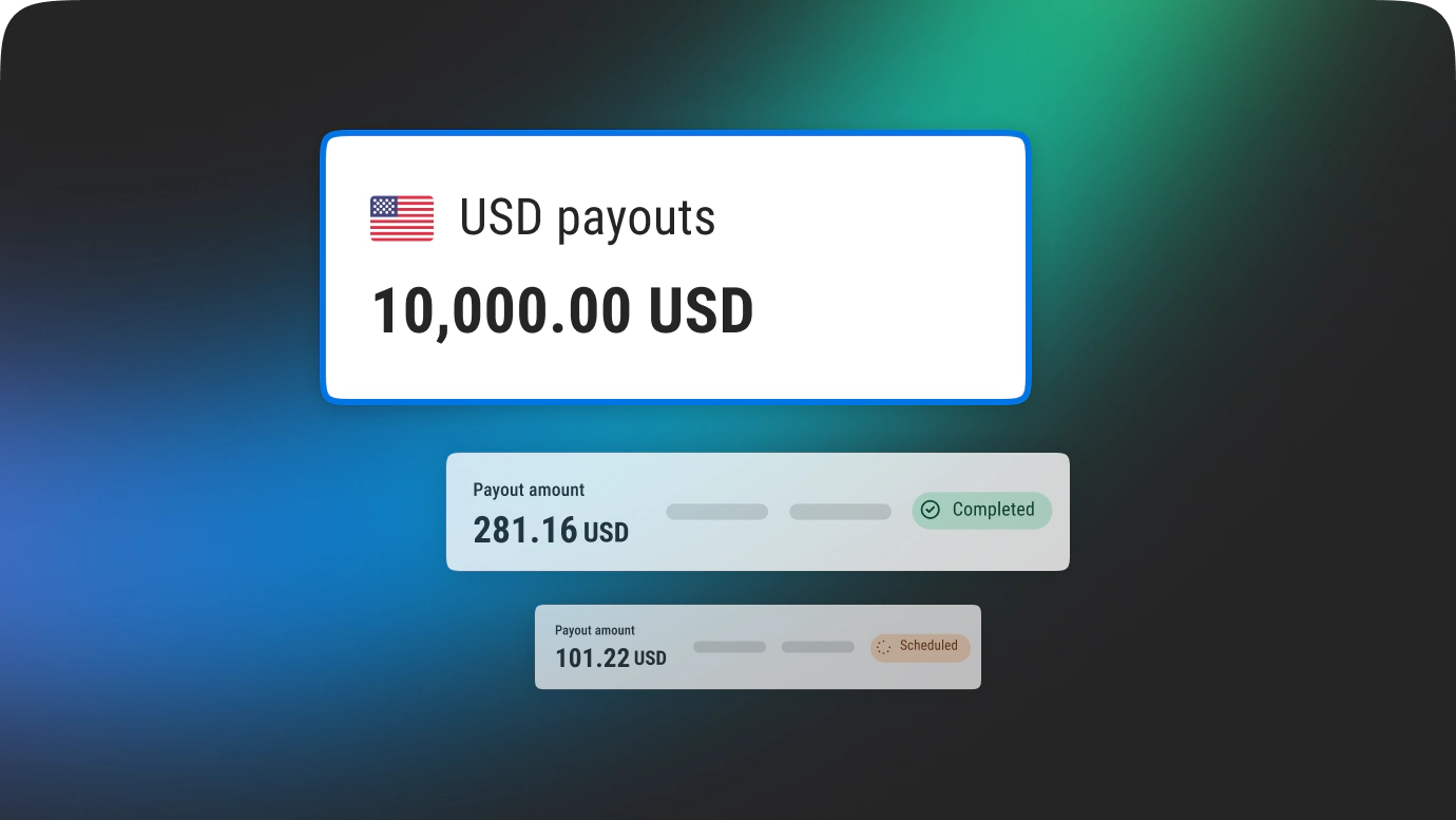 Get paid on your website - Payouts Payouts