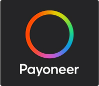 Activos multimedia - stacked payoneer logo dark background stacked payoneer logo dark background