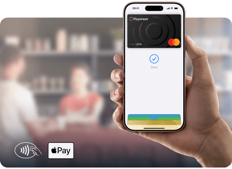 Use your Payoneer card with Apple Pay - use where you already shop new use where you already shop new